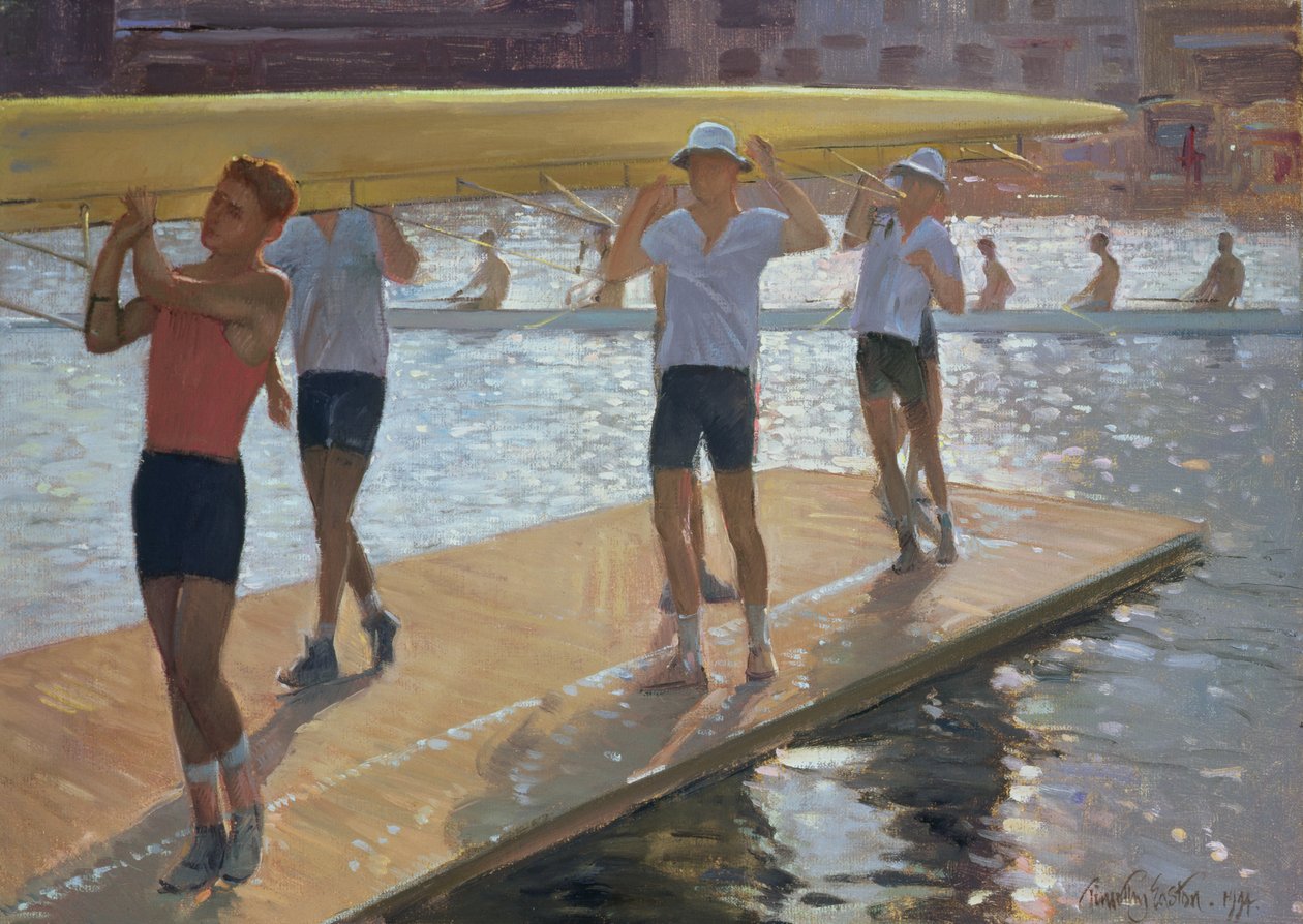 Floßwanderung, 1994 von Timothy Easton