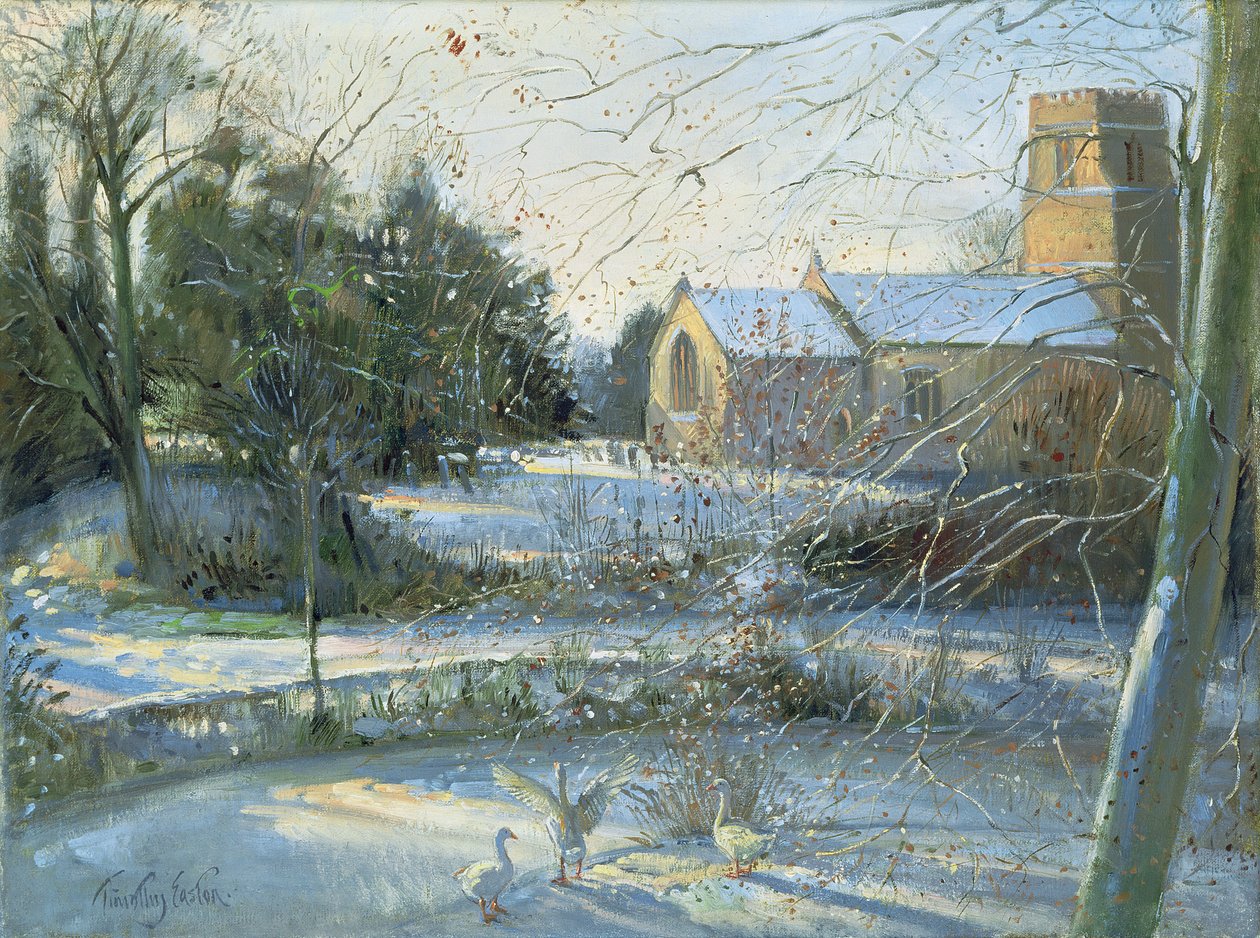 Der gefrorene Graben, Bedfield von Timothy Easton