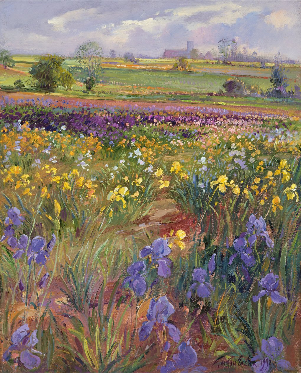 In Richtung Burgate Kirche von Timothy Easton