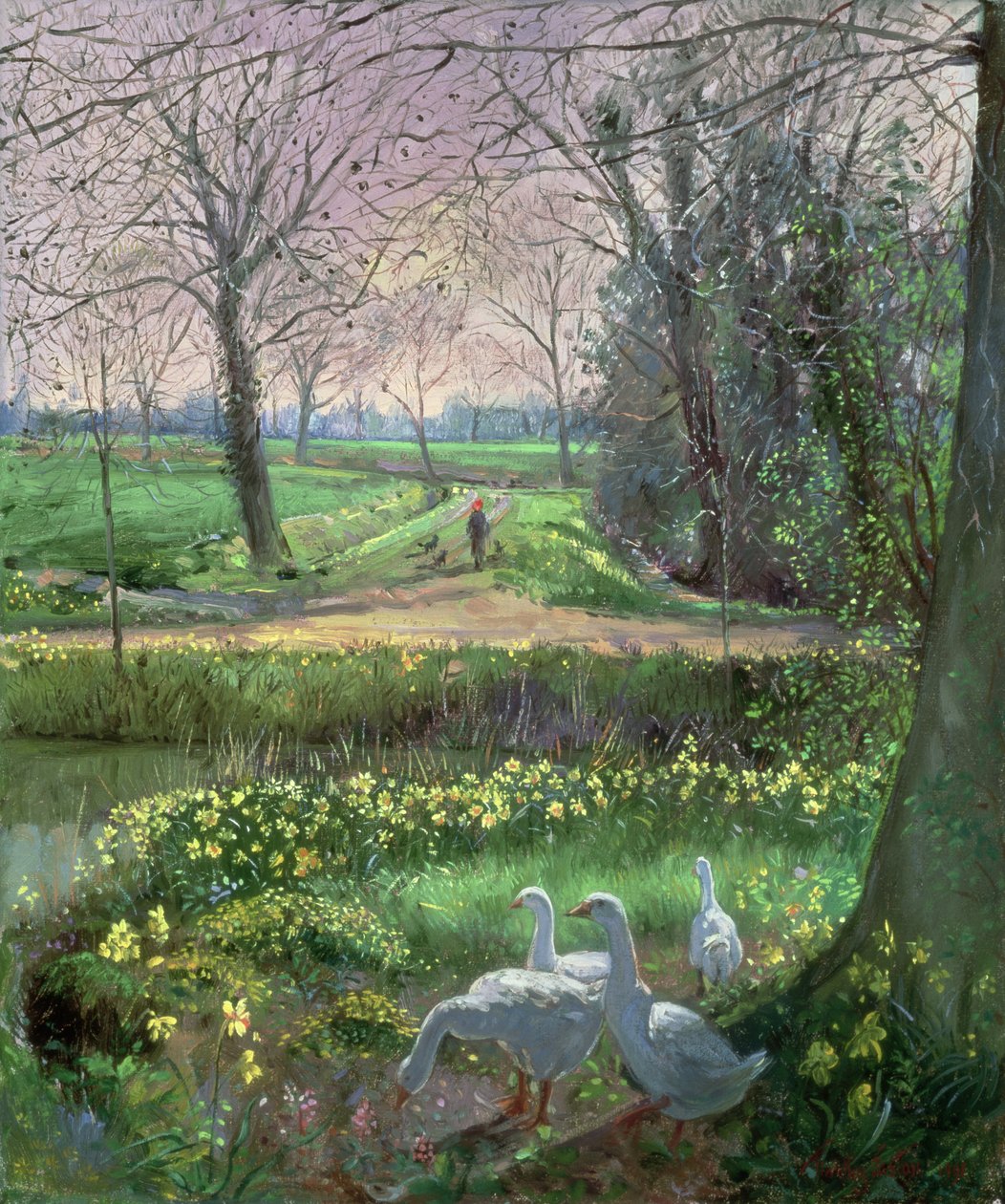 Frühlingsspaziergang von Timothy Easton