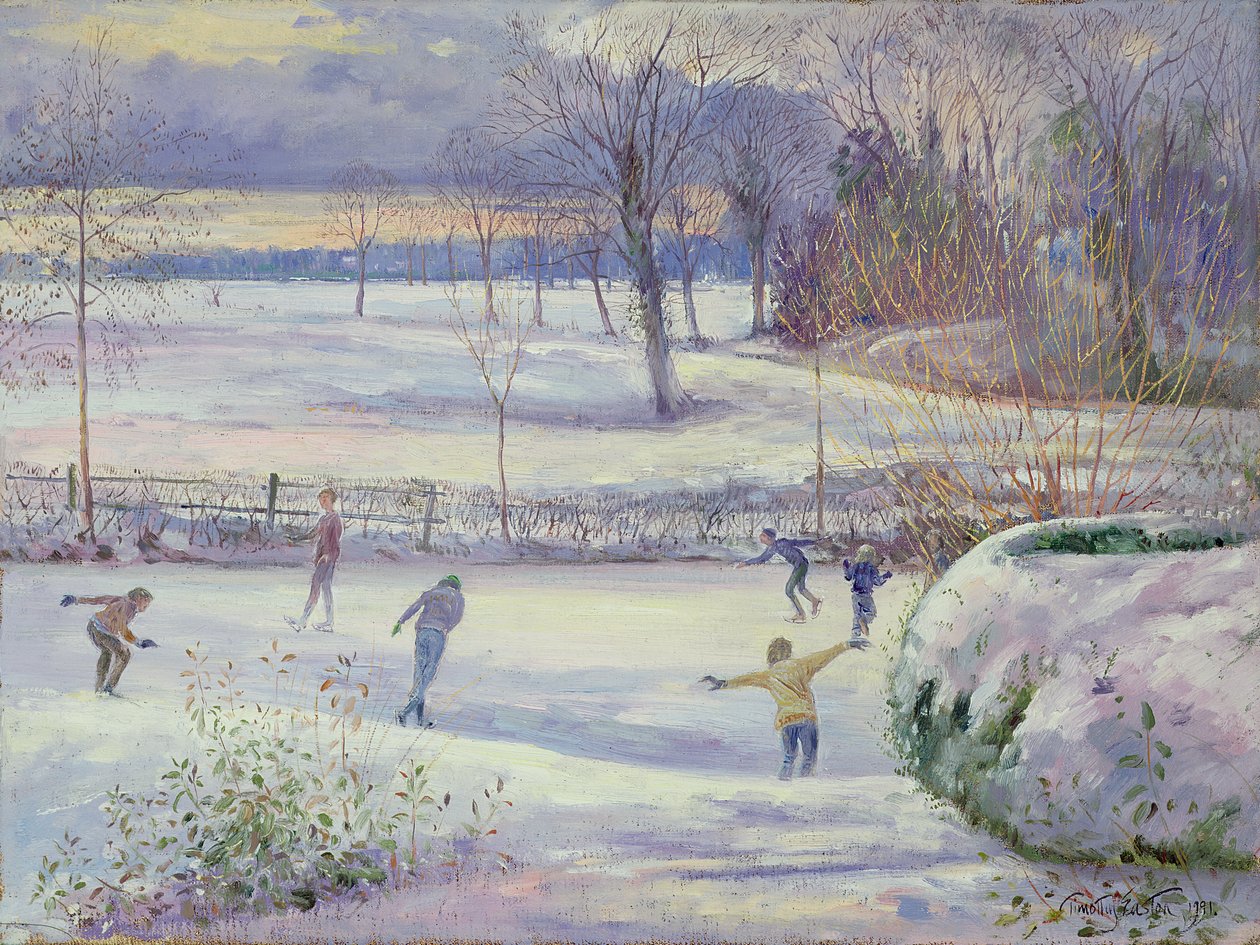 Der Schlittschuhtag von Timothy Easton