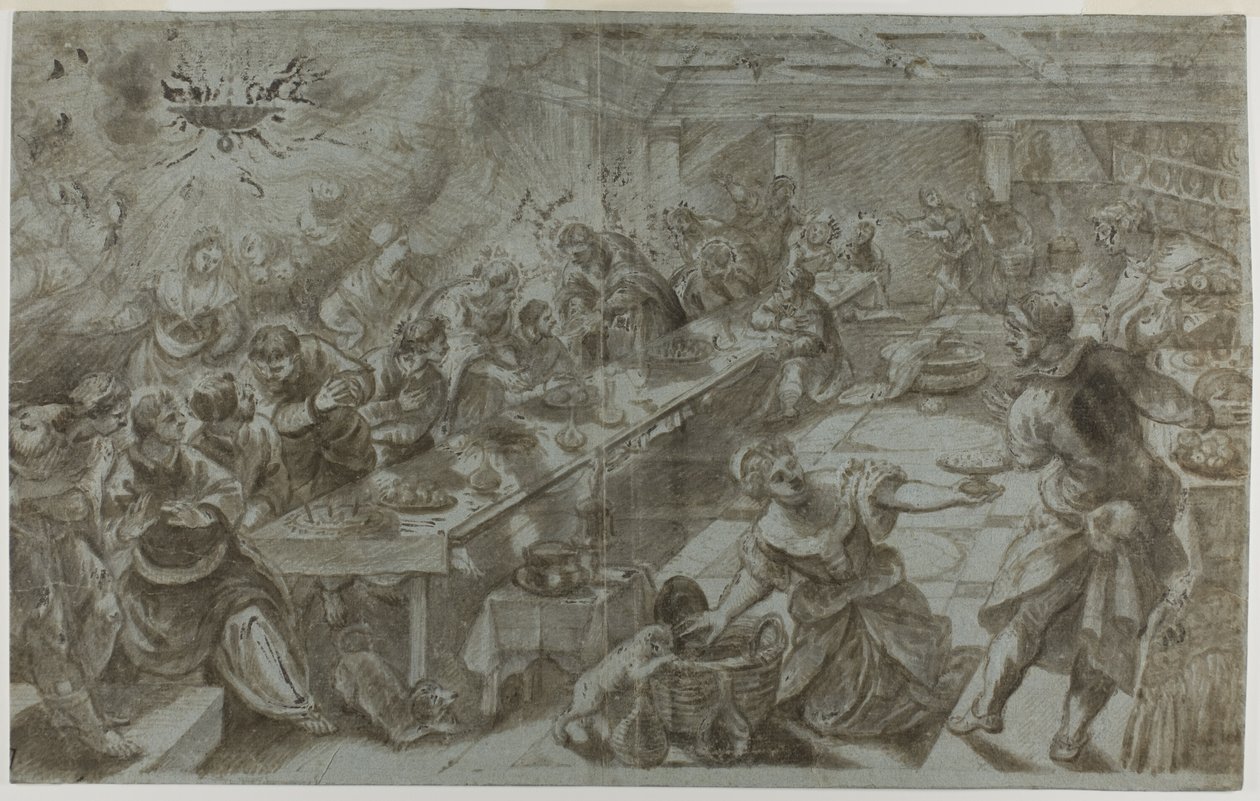 Das letzte Abendmahl von Tintoretto