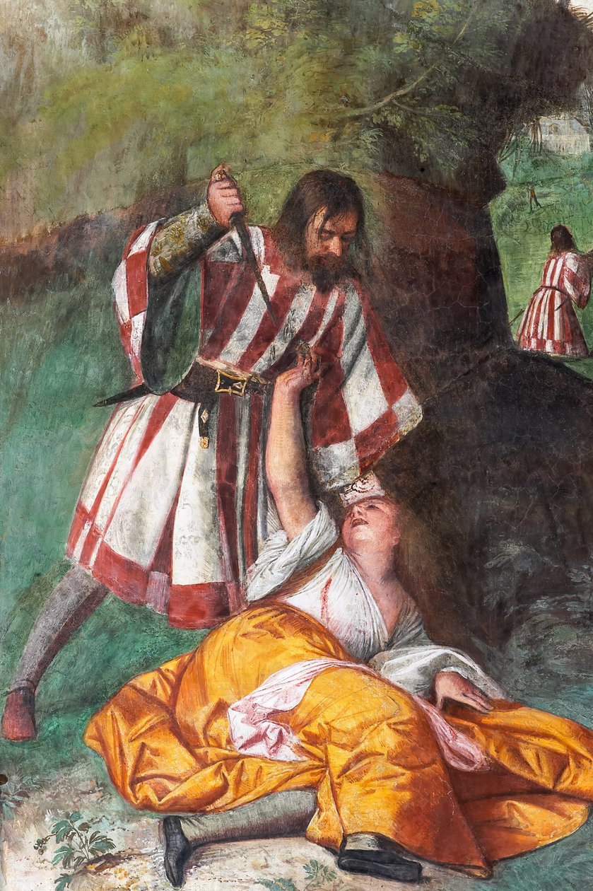 Das Wunder des eifersüchtigen Ehemanns von Titian (c.1488 1576)
