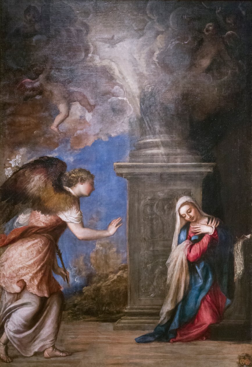 Verkündigung von Titian (c.1488 1576)