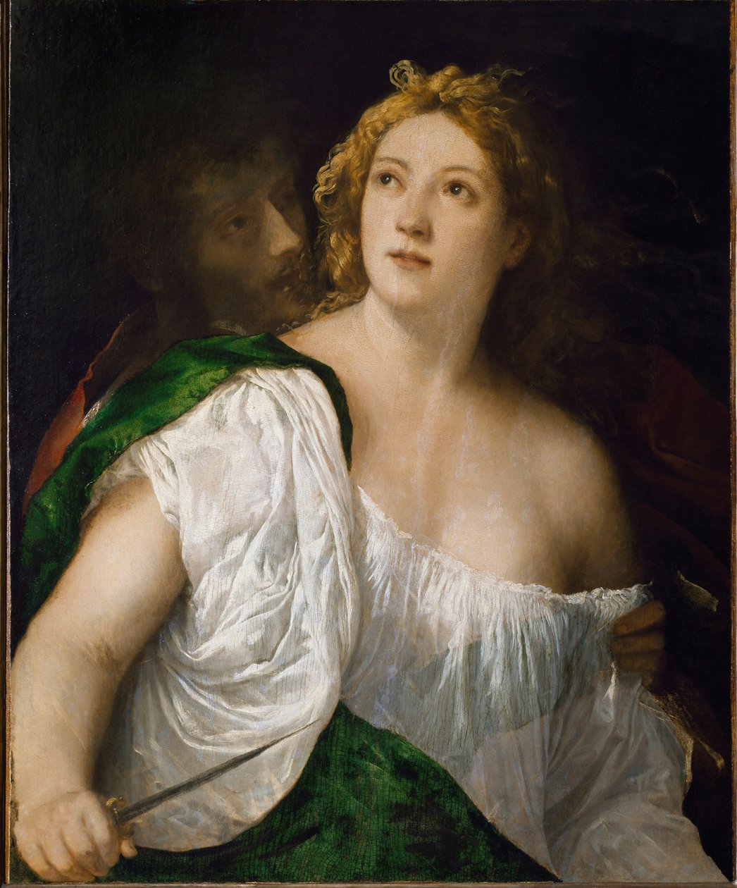 Lucrece und Tarquin von Titian (c.1488 1576)