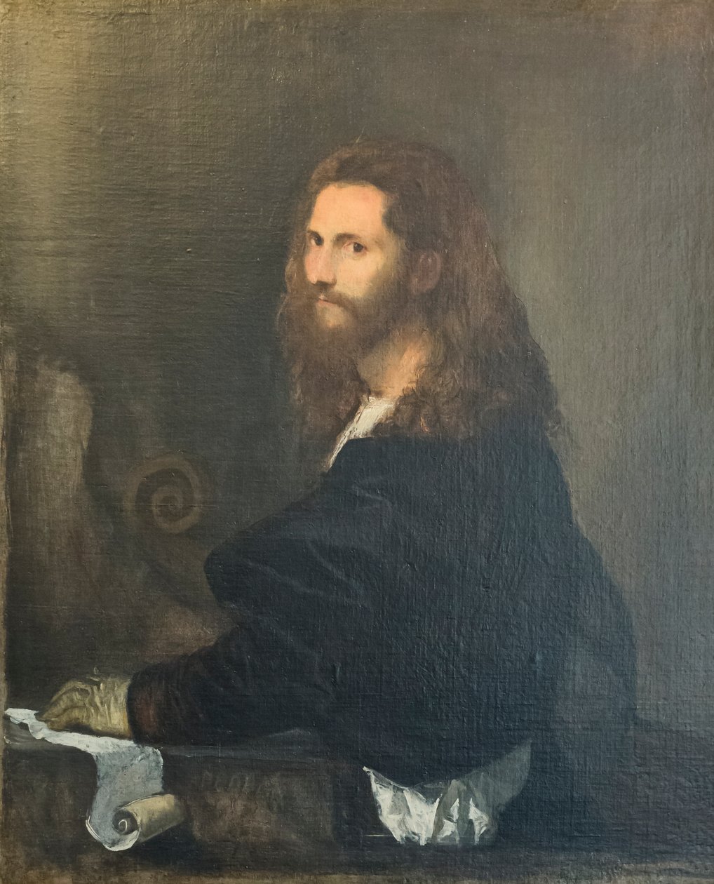 Porträt eines Musikers von Titian (c.1488 1576)
