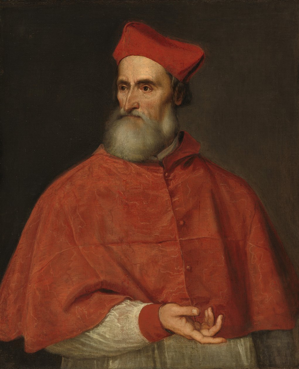 Kardinal Pietro Bembo, 1539-1540 von Titian