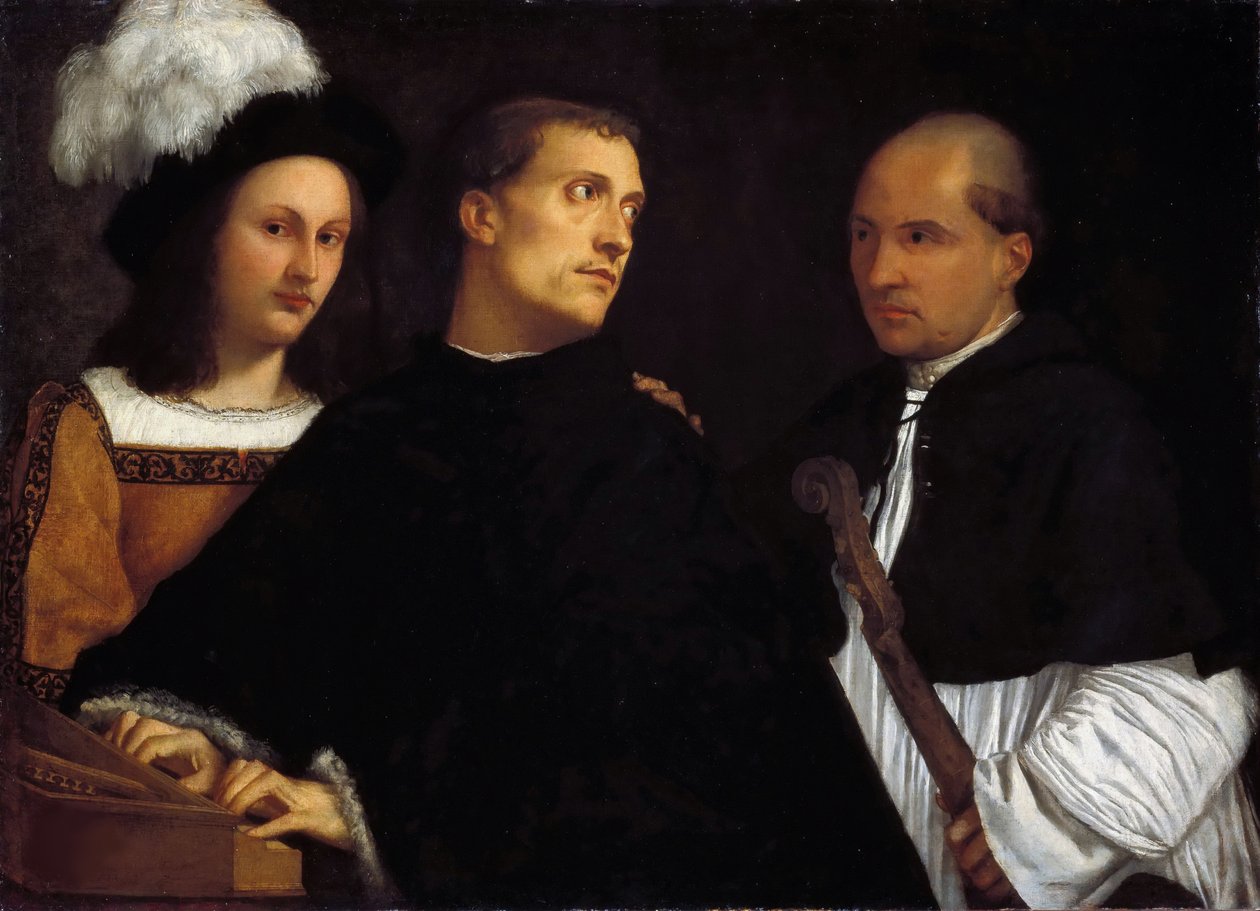 Das Konzert, ca. 1510-1511 von Titian