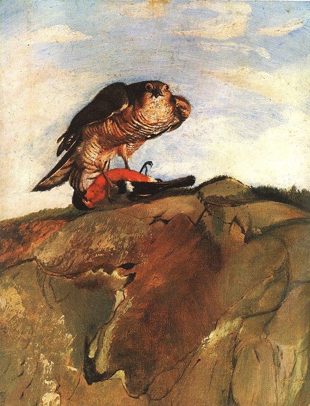 Raubvogel von Tivadar Kosztka Csontvary