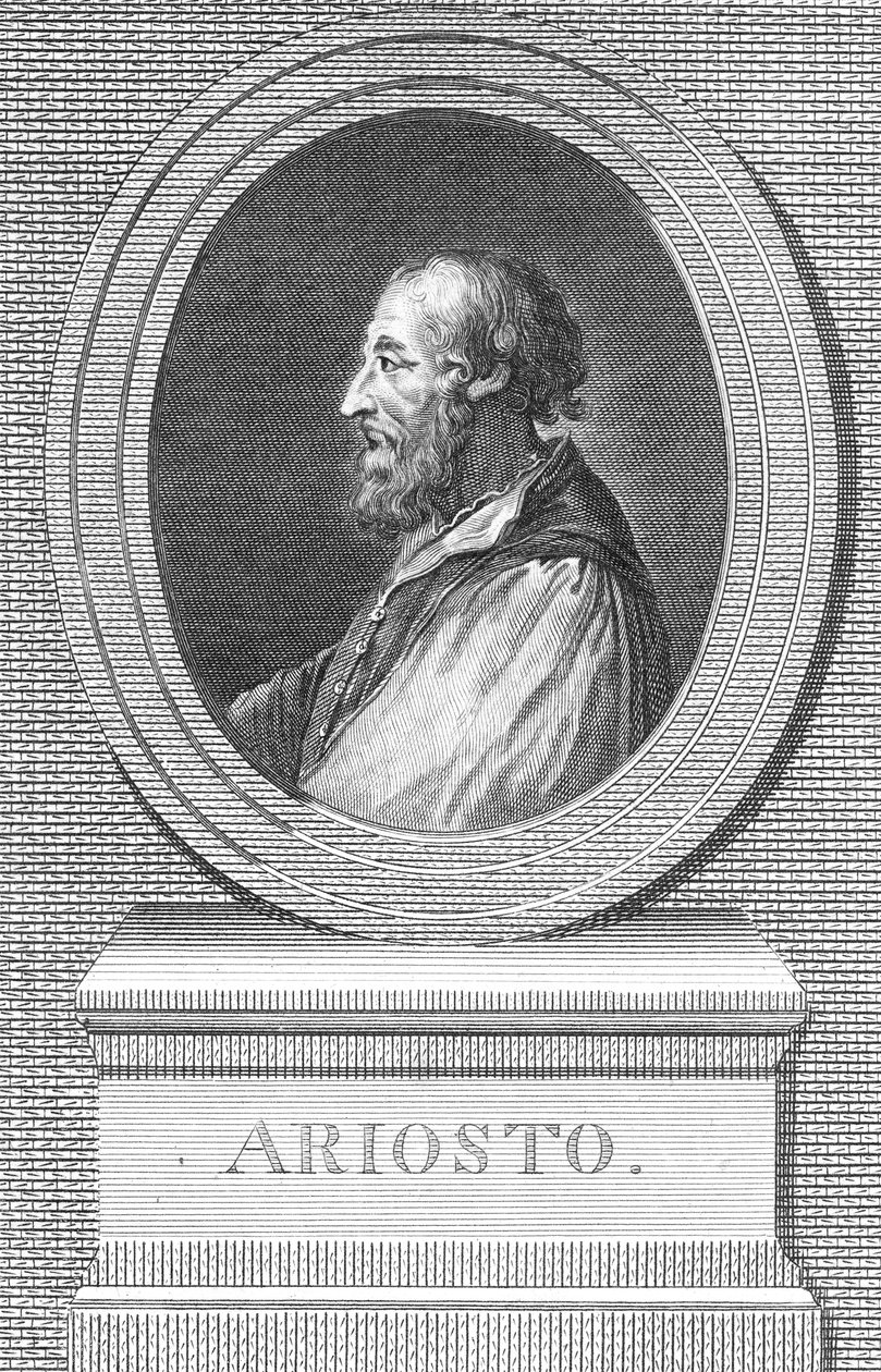 Porträt von Ludovico Ariosto von Tiziano Vecelli