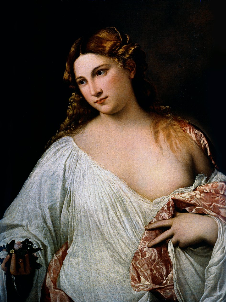 Flora, ca. 1515 von Tiziano Vecelli
