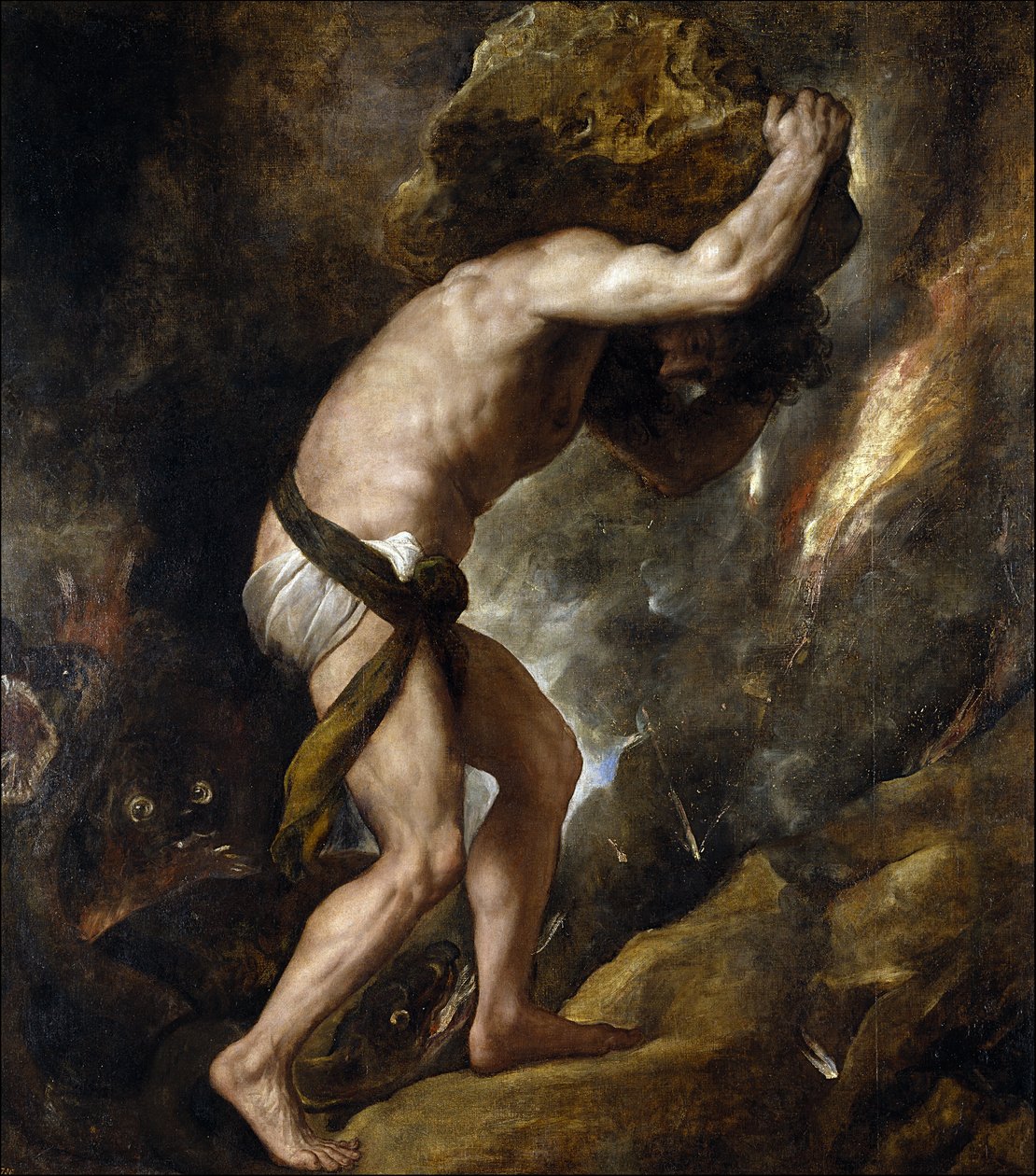 Sisyphus von Tiziano Vecelli