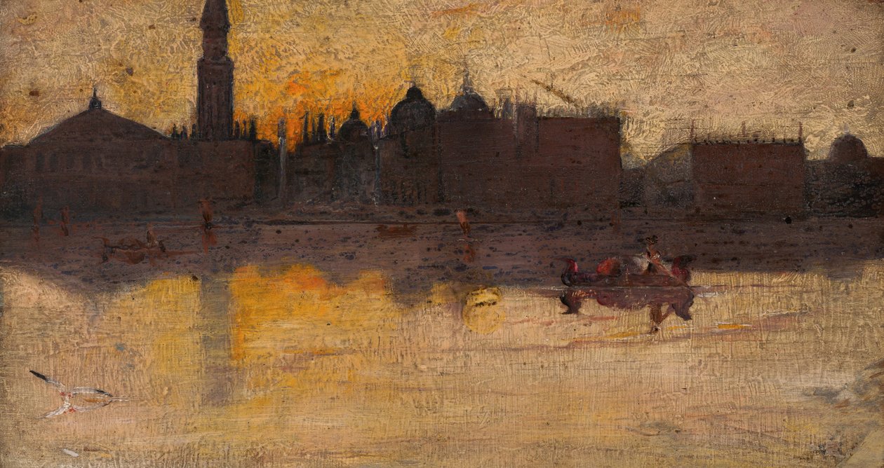 Grauer Frühlingstag in Venedig von Tom Roberts