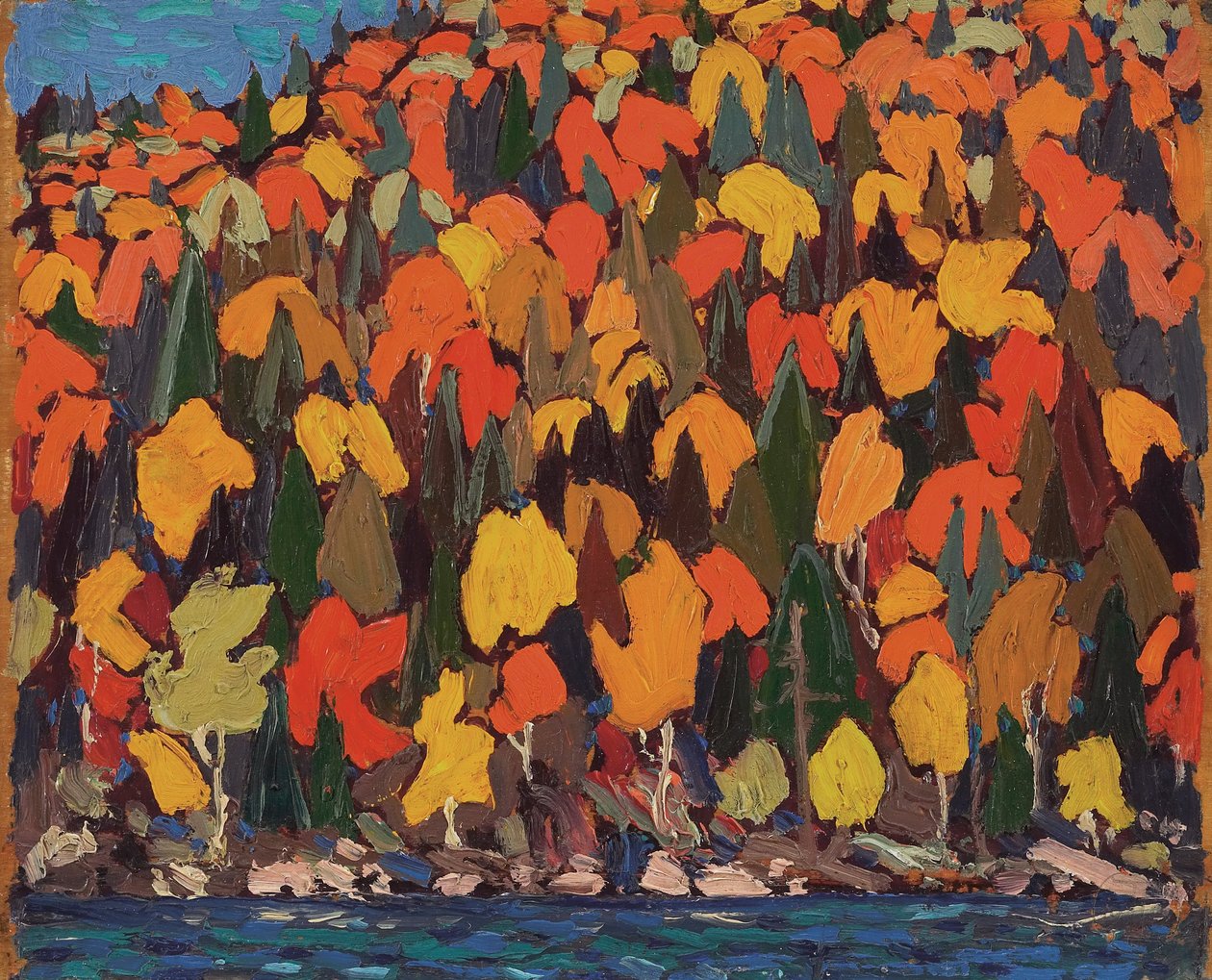 Herbstlaub von Tom Thomson