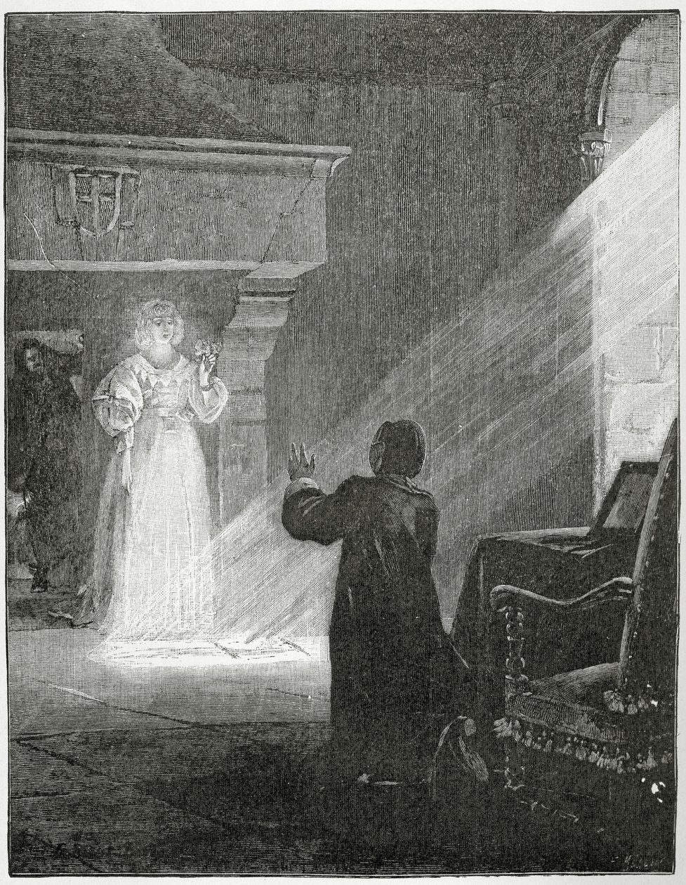 Der Mann mit der eisernen Maske, 19. Jahrhundert von Tony Robert Fleury