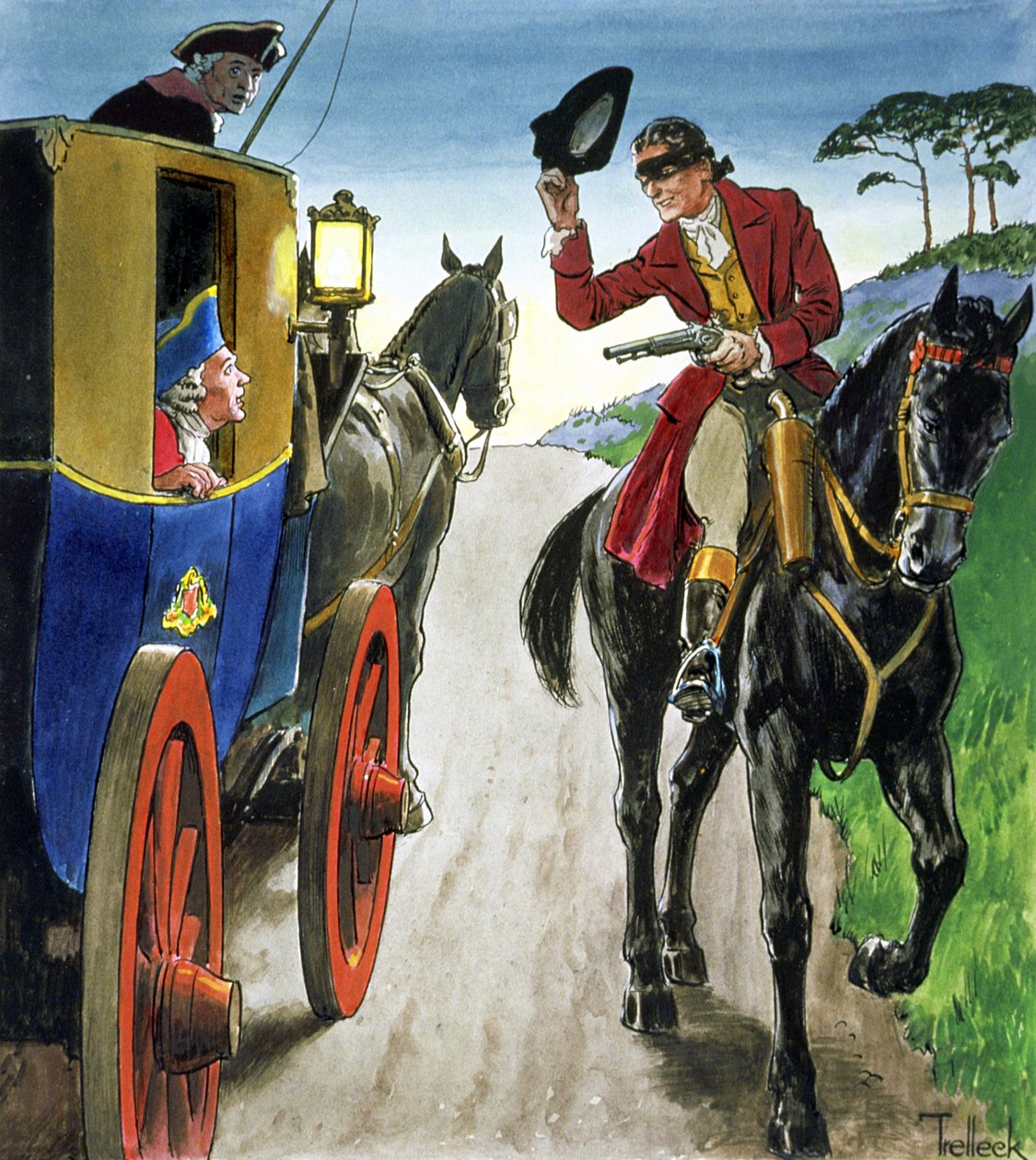 Dick Turpin (1706-39) aus 
