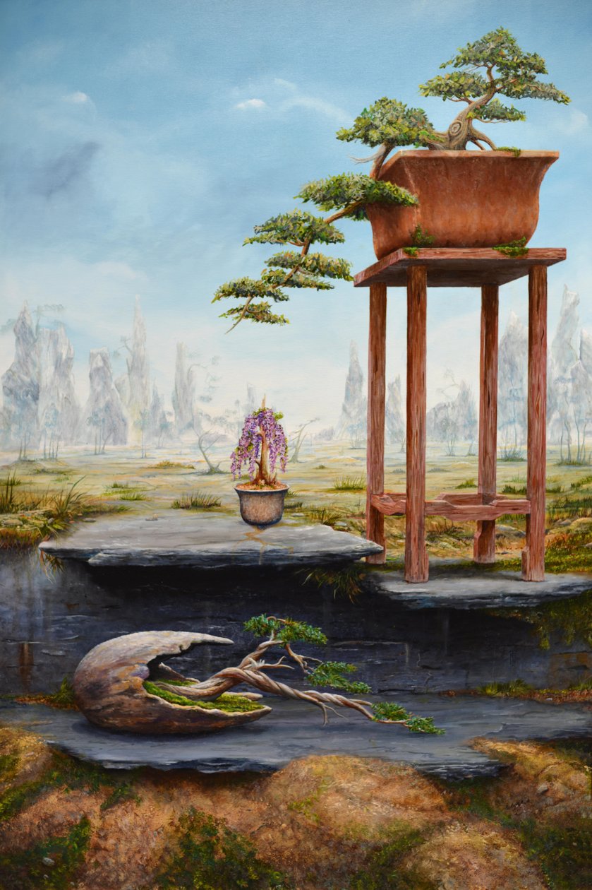 Bonsai-Fantasie von Trevor Neal