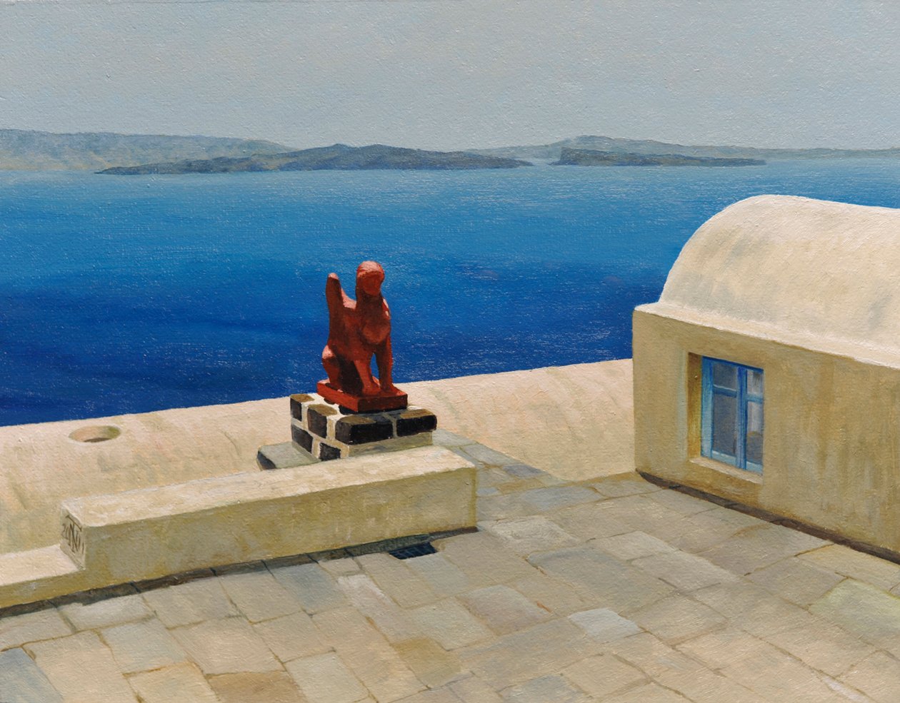 Santorini 6 von Trevor Neal