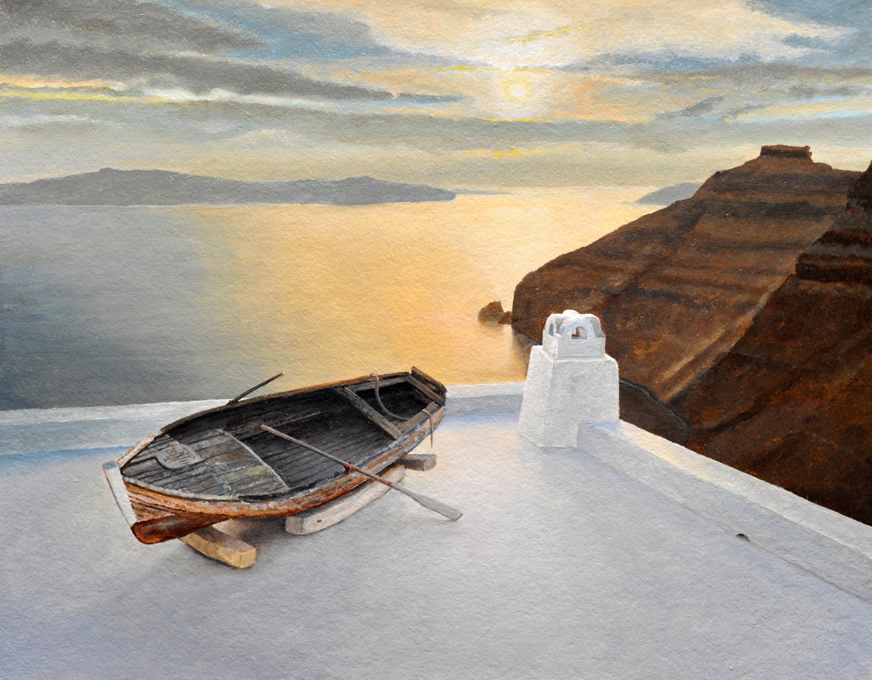 Santorini 7, 2010 von Trevor Neal