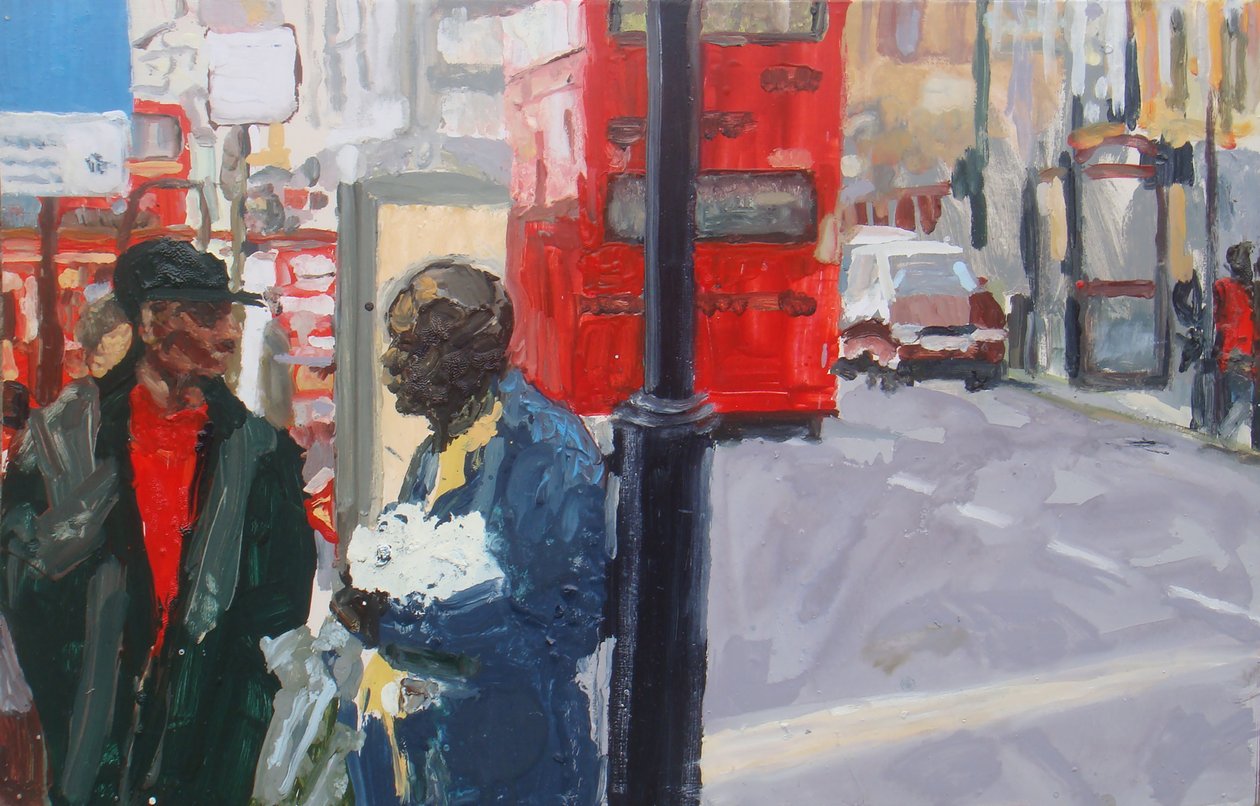 Straßengespräch, 2008 von Trevor Burgess