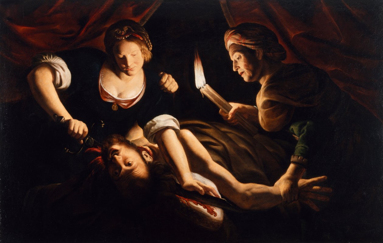 Judith schneidet Holofernes den Kopf ab von Trophime Bigot
