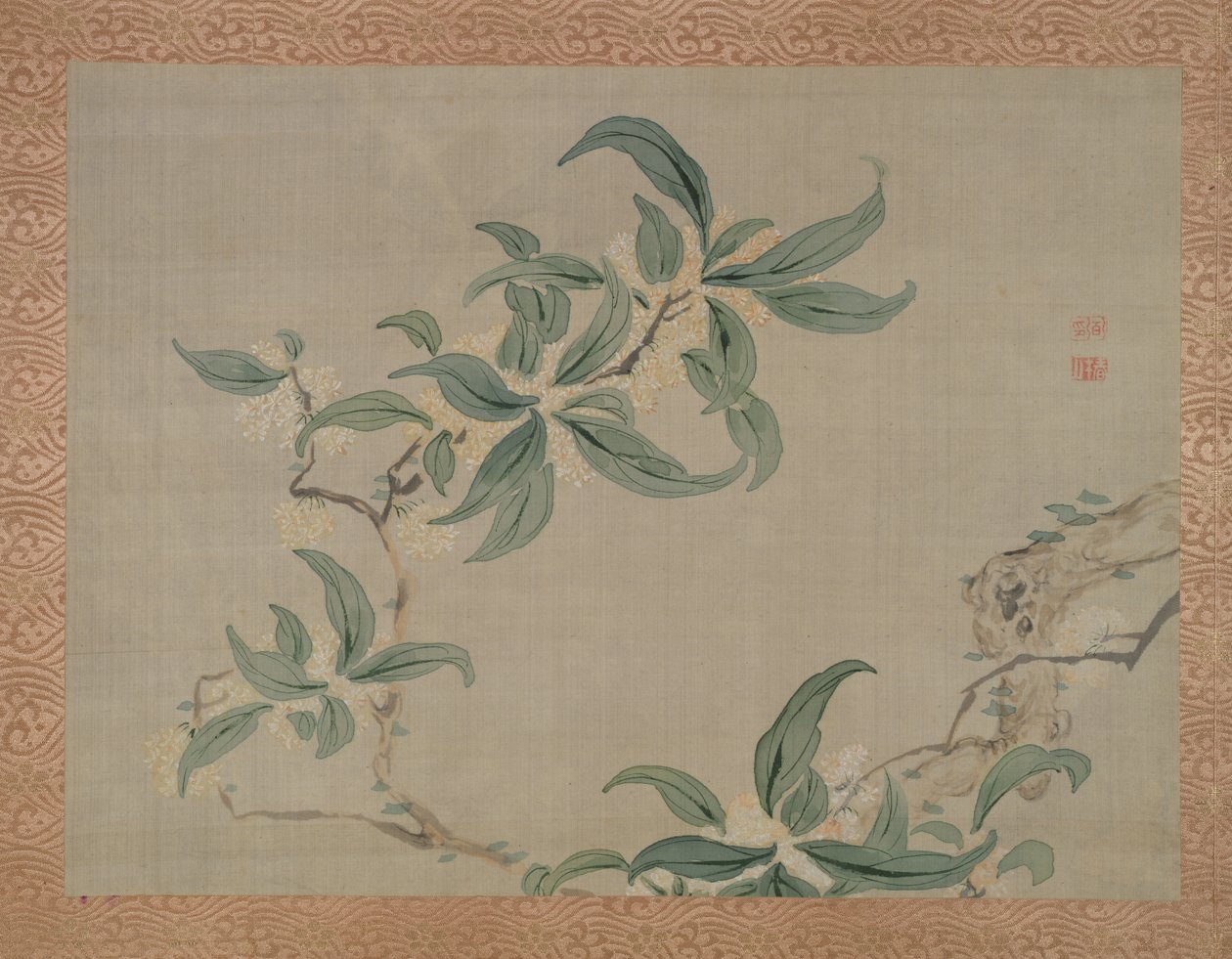 Blüte, 1851 von Tsubaki Chinzan
