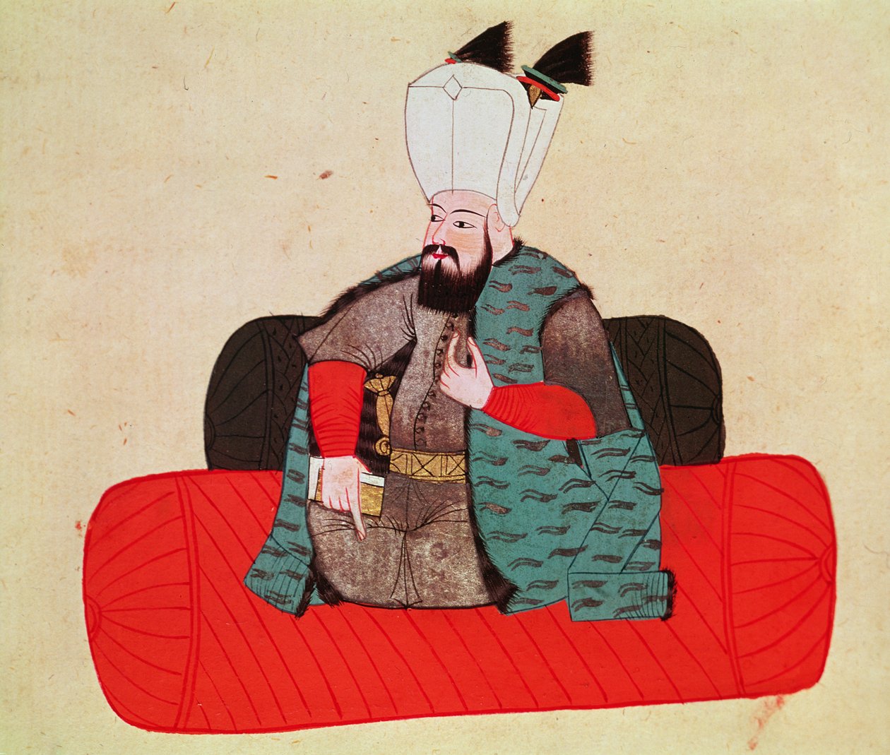 Porträt von Sultan Selim II 