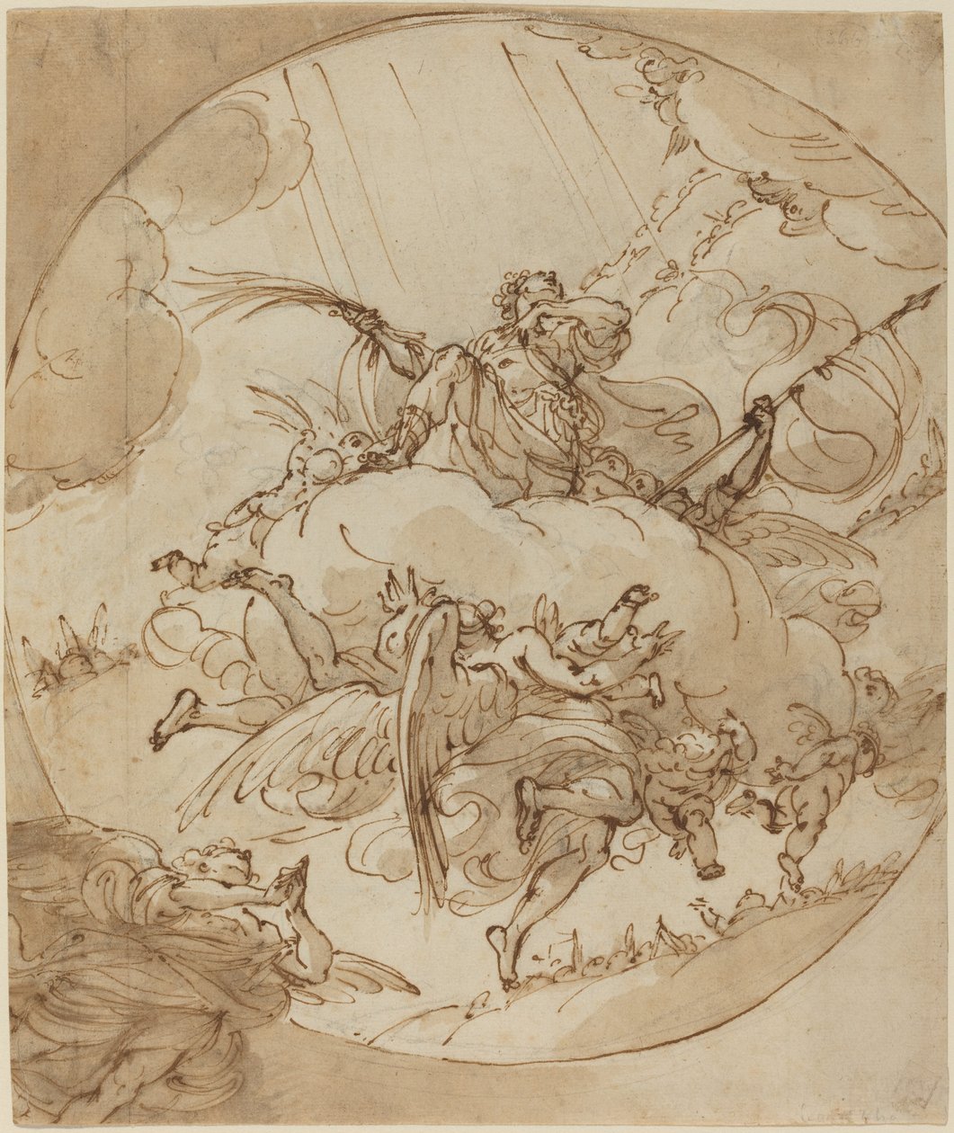 Die Apotheose des San Vitale von Ubaldo Gandolfi