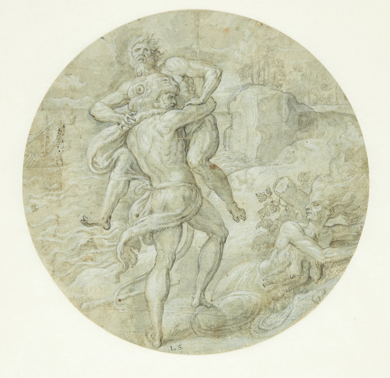 Herkules und Antaeus von Ubekendt