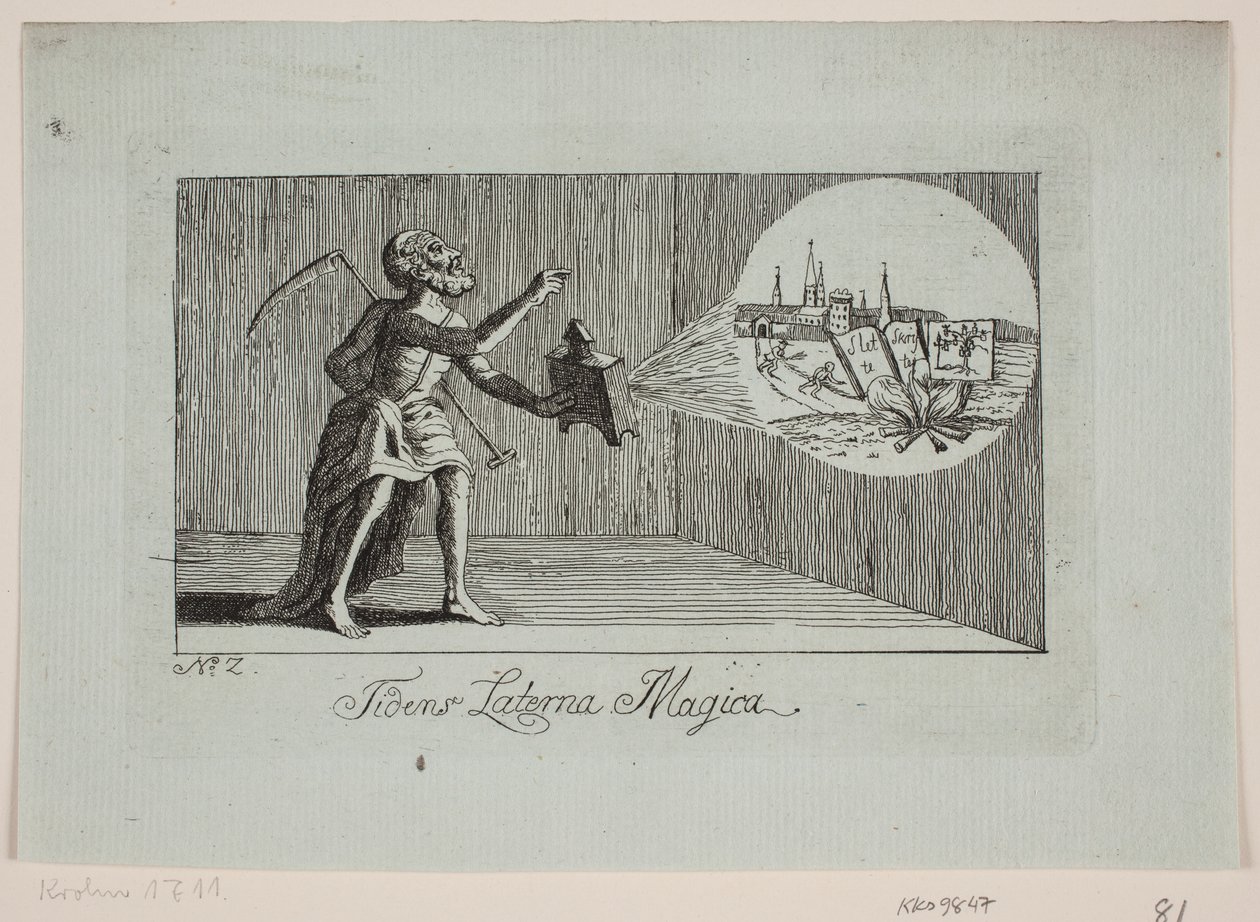 Die Laterna Magica der Zeit von Ubekendt