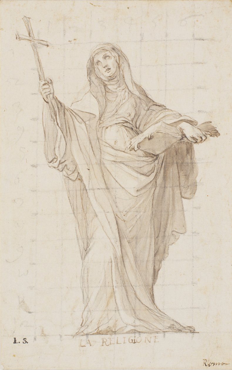 Allegorie auf die Religion von Ubekendt KKSgb7386