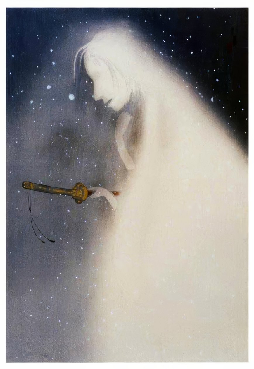 Geist eines weiblichen Samurais von Uemura Shoen