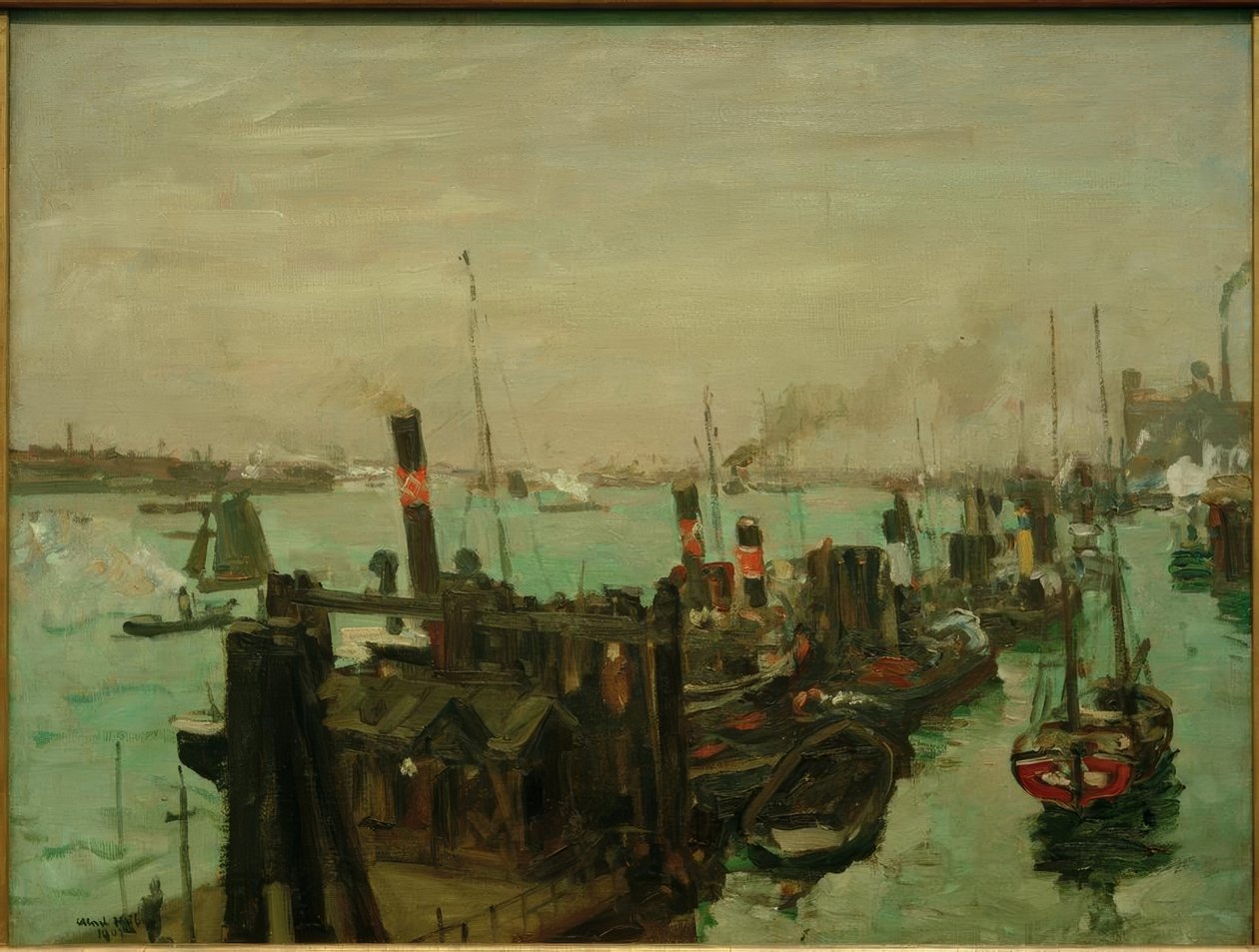 Im Hamburger Hafen von Ulrich Hubner