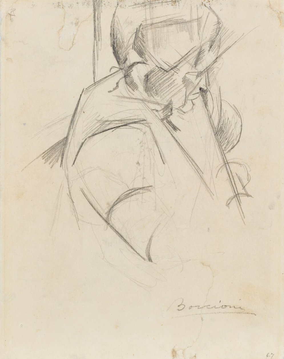 Büste der Mutter von Umberto Boccioni