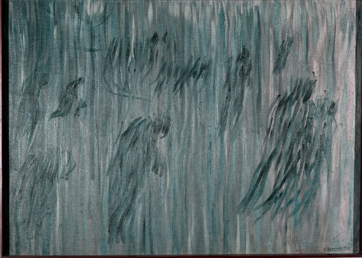 Seelenzustände I, 3: Diejenigen, die bleiben von Umberto Boccioni