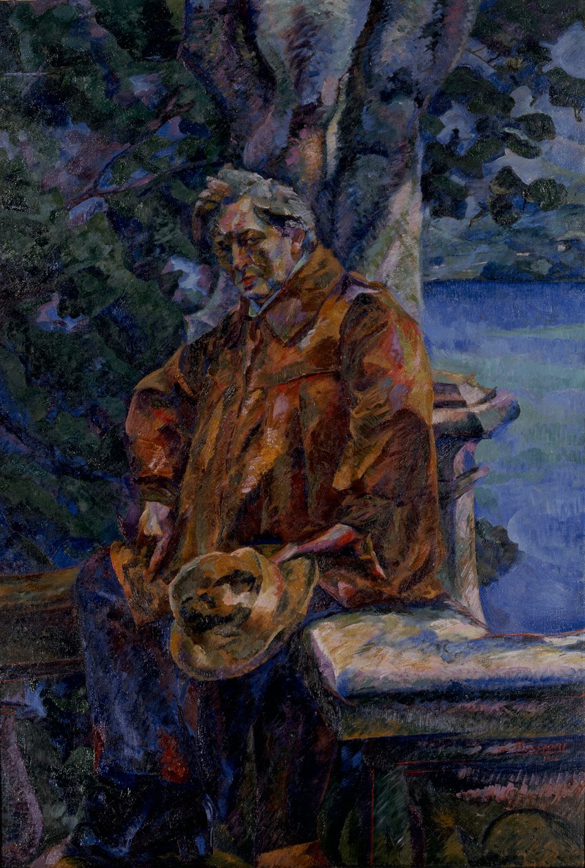 Porträt von Meister Busoni von Umberto Boccioni