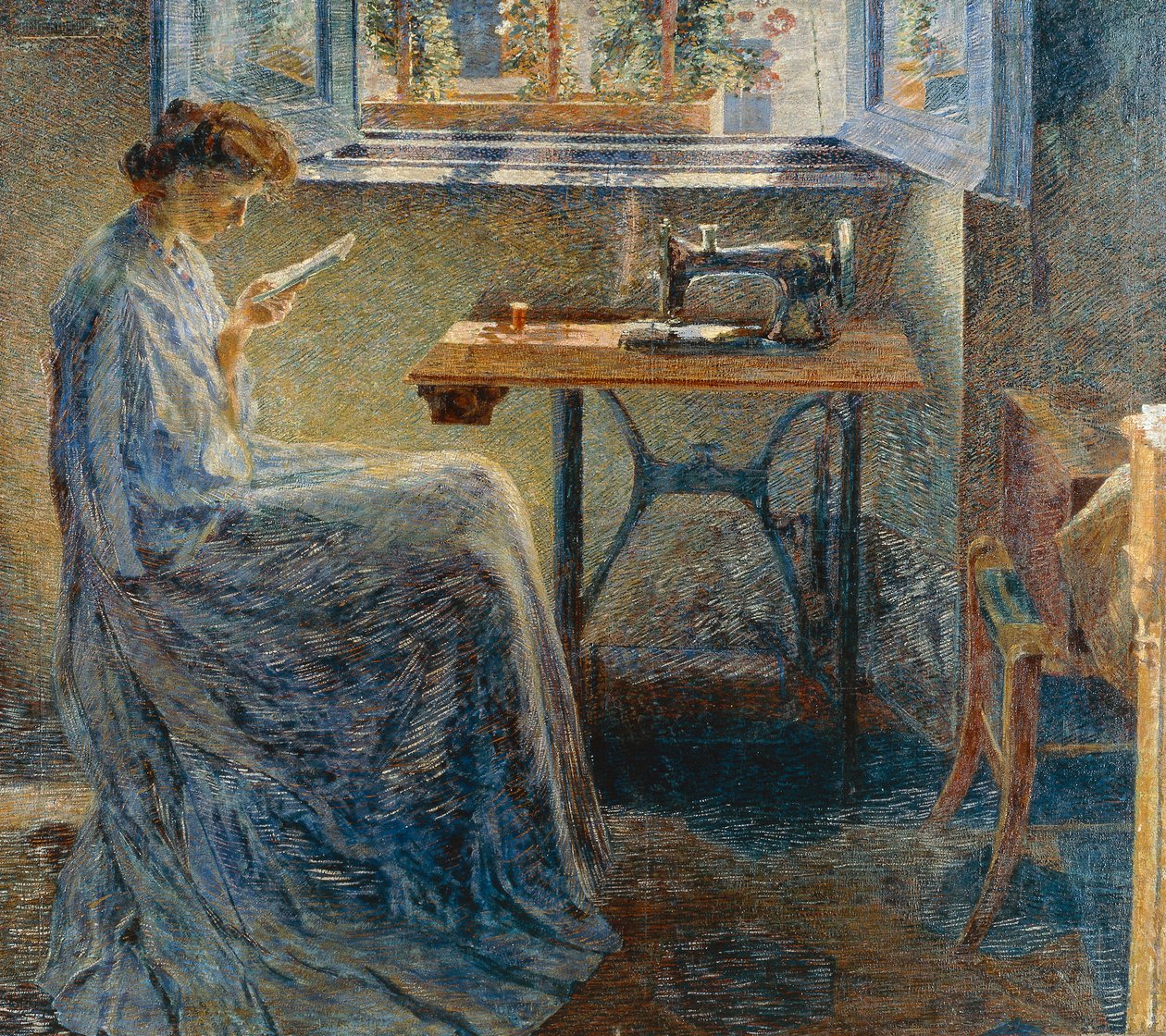 Roman der Näherin von Umberto Boccioni