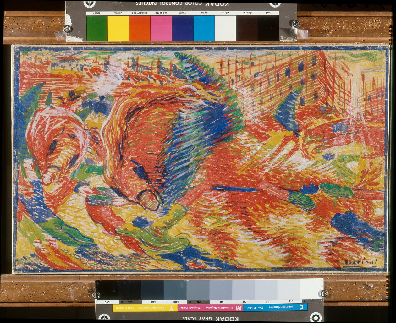Die Stadt erhebt sich von Umberto Boccioni