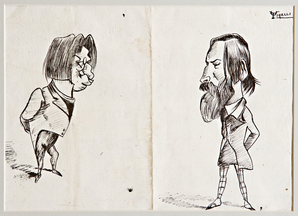 Karikaturen von Umberto Tirelli