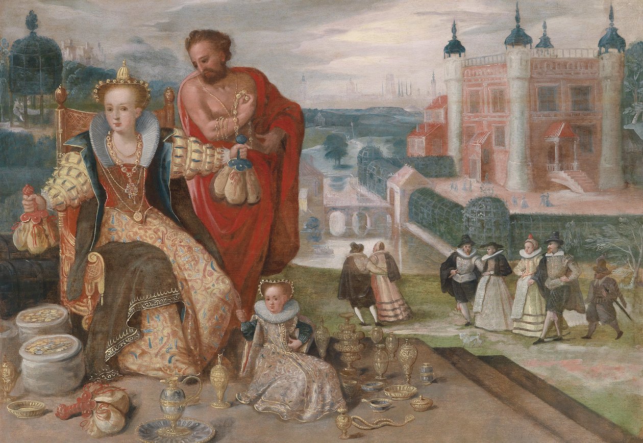 Allegorie des Geizes von Unbekannt Unbekannt
