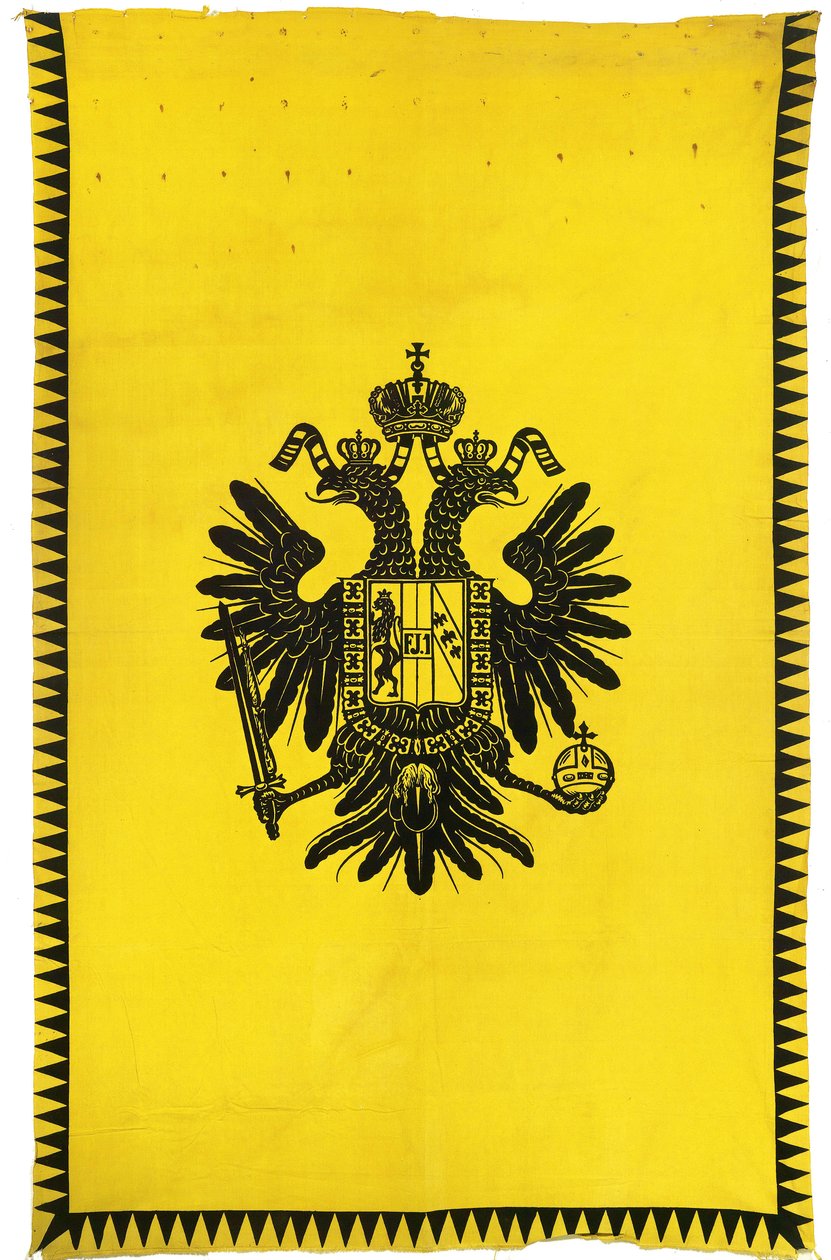 Fahne Kaisertum Österreich von Unbekannt Unbekannt