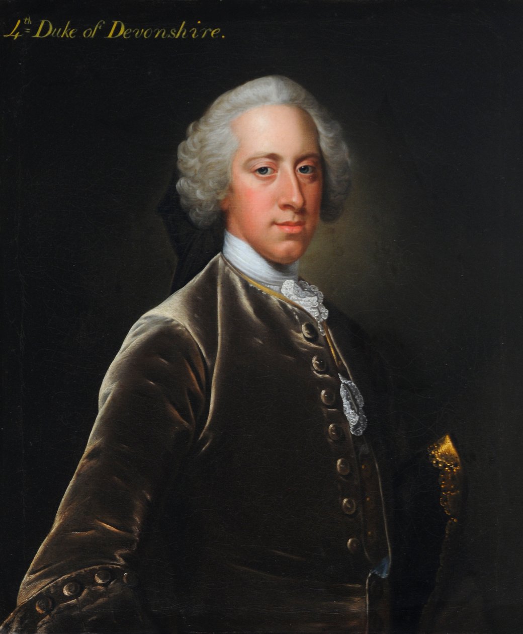 Porträt von William Cavendish (1720–1764) von Unbekannt Unbekannt