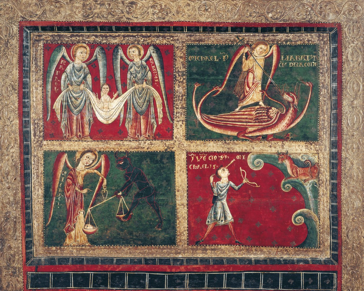 Altartafel der Erzengel von Unbekannt Unbekannt