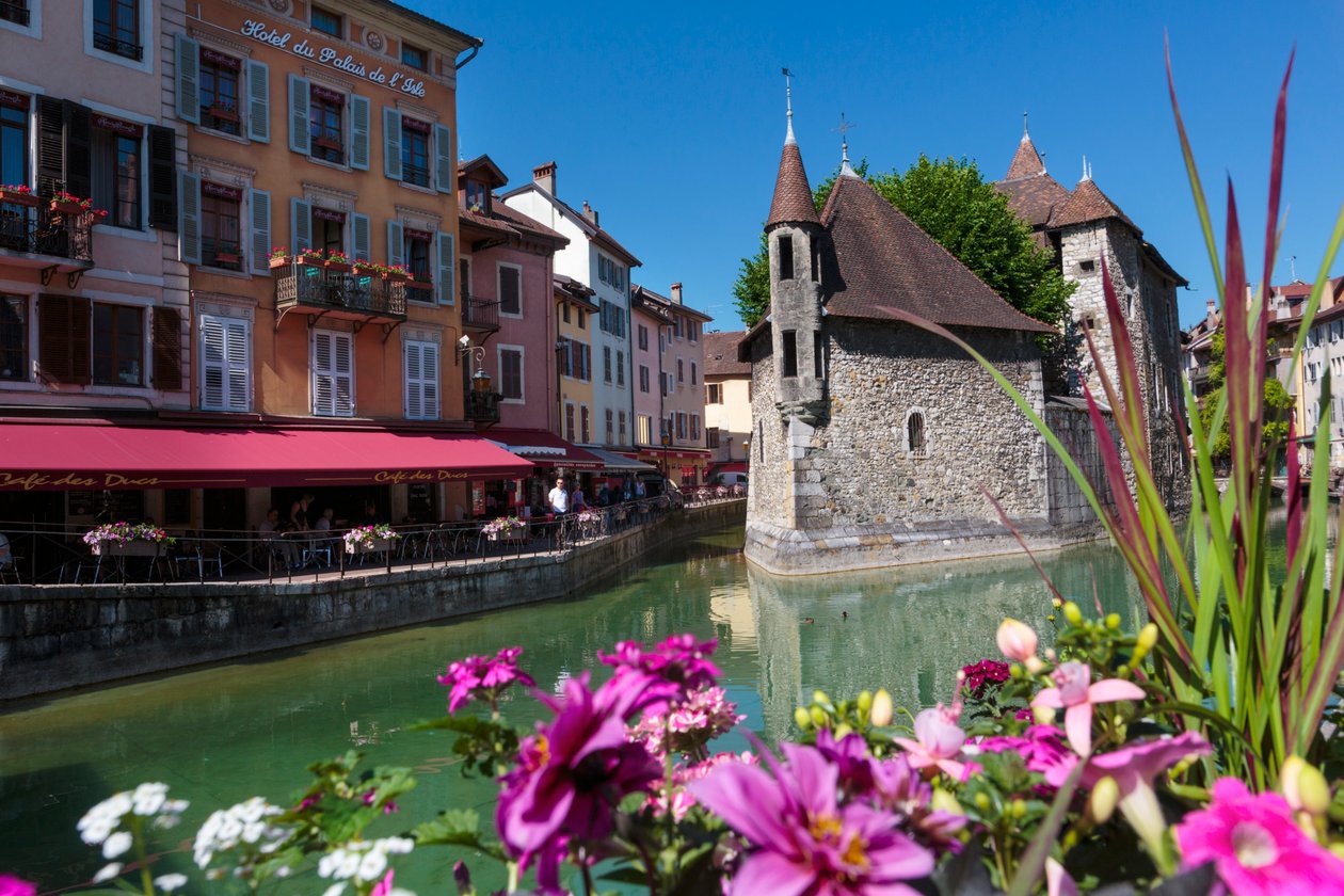 Annecy, Frankreich. Palais de l