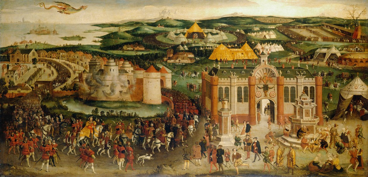 Feld des Goldenen Tuchs von Unbekannt Unbekannt