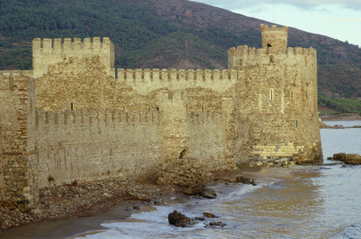 Burg, erbaut von den Kreuzfahrern von Unbekannt Unbekannt