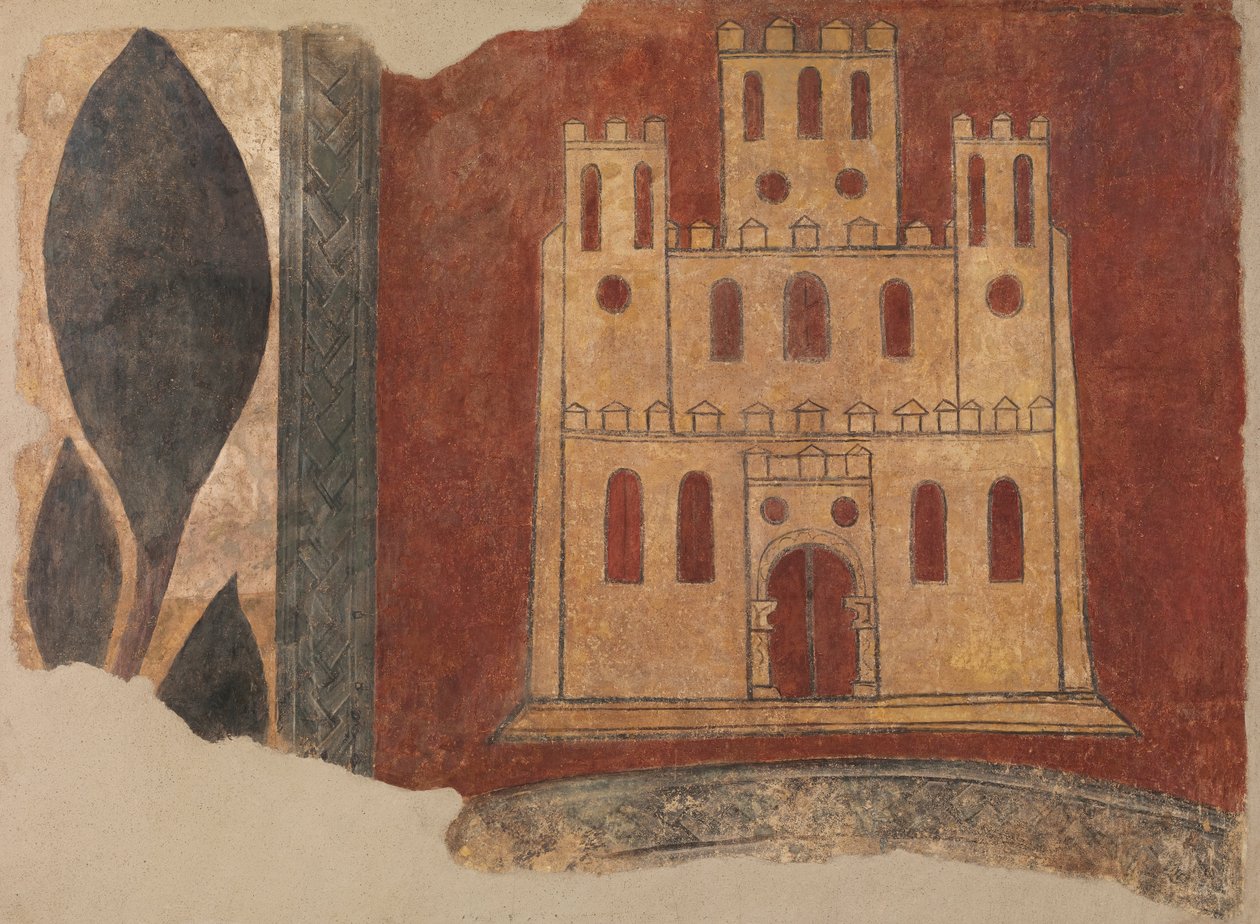 Burg von Arlanza von Unbekannt Unbekannt