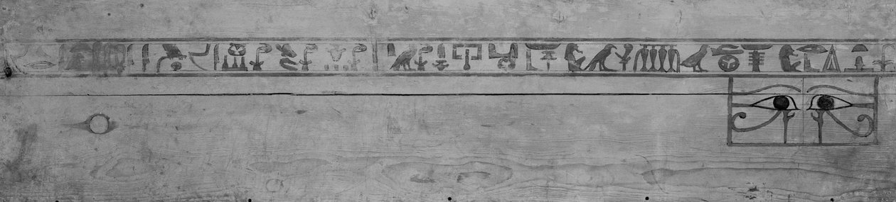 Sarg und Deckel der Prinzessin Mayet von Unbekannt Unbekannt