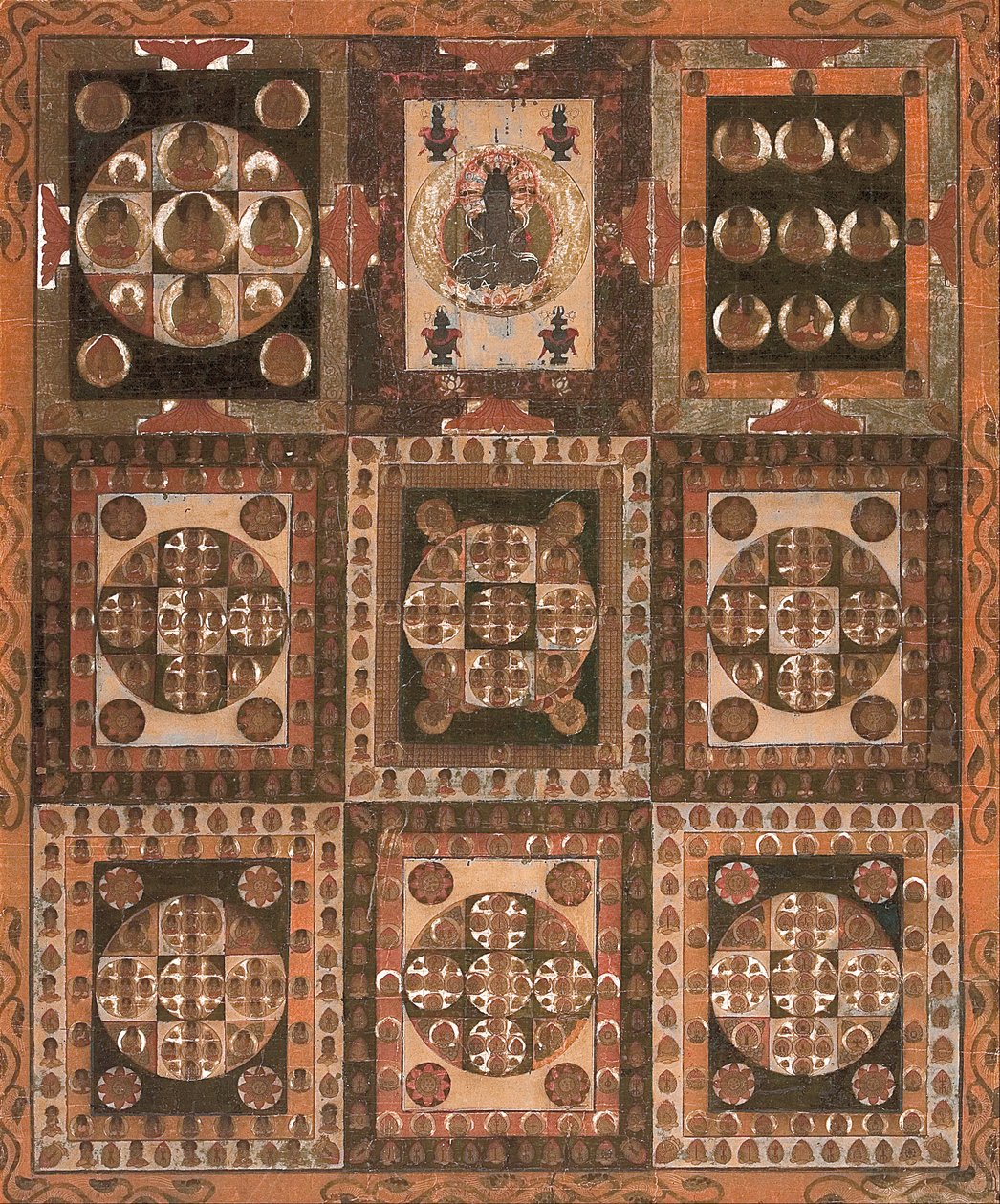 Diamant-Welt-Mandala von Unbekannt Unbekannt
