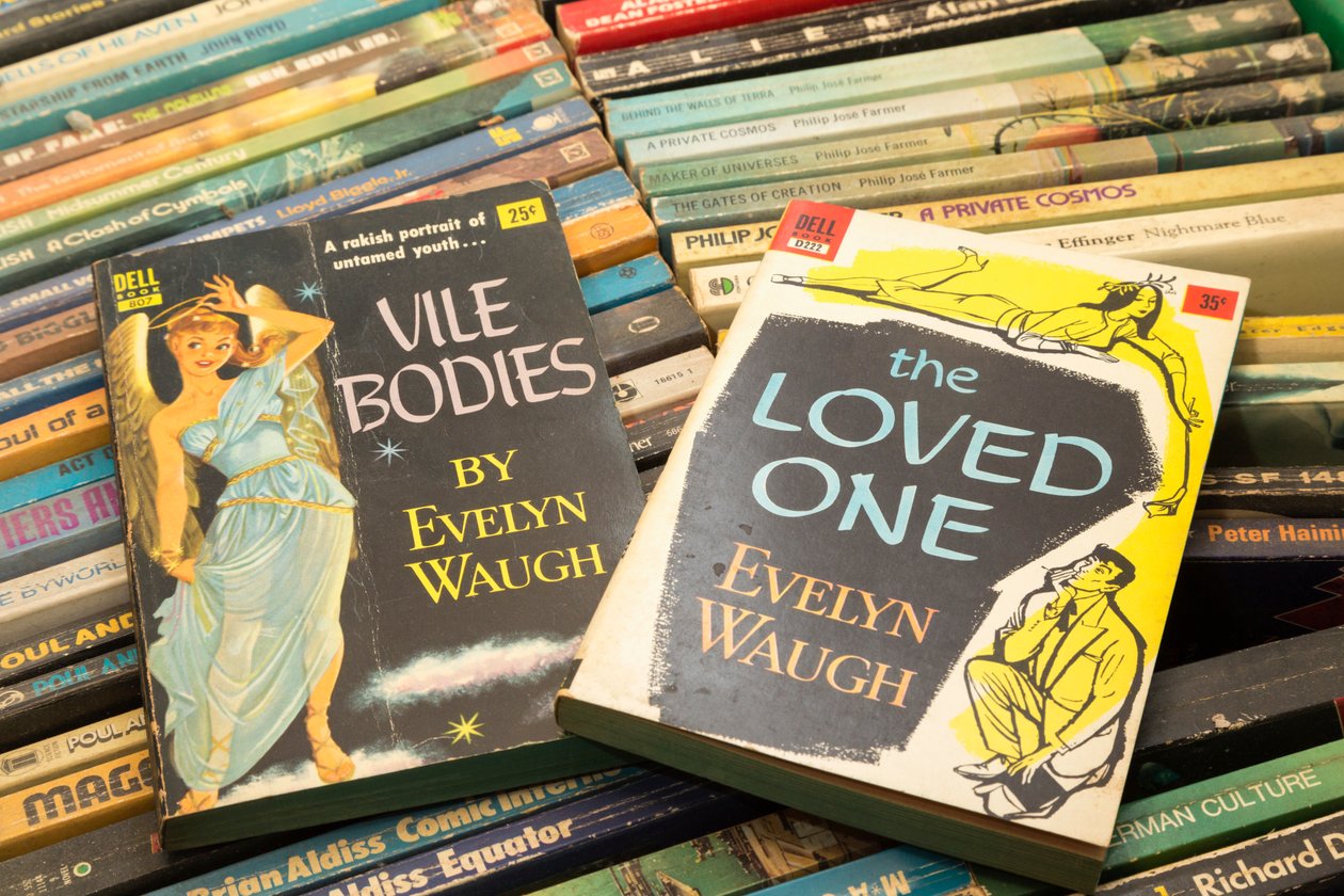Frühe Evelyn Waugh Taschenbuchcover von Unbekannt Unbekannt